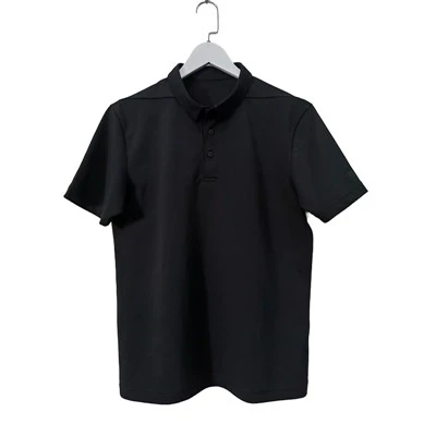 เสื้อโปโลแขนยาวผ้าคอตตอนเนื้อนุ่ม